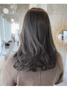 ワイス(WYETH) layer cut×olive gray