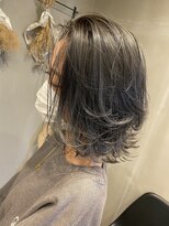 フレーム なんば店(FRAME)&nbsp;ダブルカラー透明感シルバー系カラー☆