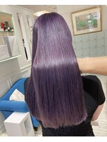 ジーナ 渋谷駅前(Zina)&nbsp;shion 色落ちまで可愛いラベンダーカラー