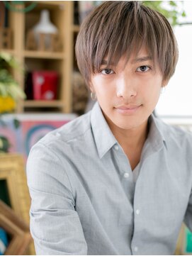 カバーヘア ブリス 大宮西口(COVER HAIR bliss) シアーグレージュ束感ショート・ネオウルフm大宮20代30代40代