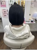 【ブリーチなし】ブルーブラック