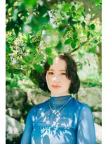 ルク(RUKU)&nbsp;大人可愛いボブ大人可愛い２０代３０代４０代/パーマ