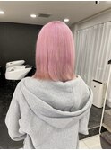 【ダブルカラー】ペールピンク