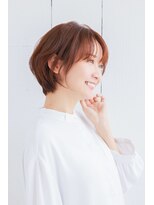 リノヘアー 札幌店(LINO HAIR)&nbsp;前髪あり大人ショートボブ20代30代40代