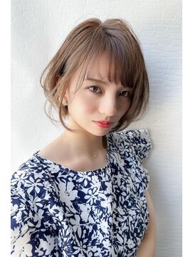 ヘアーズ ベリー 二日市店(hairs BERRY) BERRY/ヘルシースタイル/ショコラアッシュ/ショートボブ