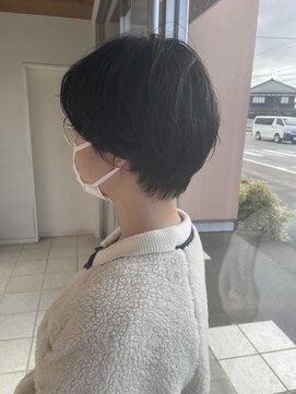 クロエ バイ ラヴィズム 小針店(CLOE by LUVISM) 黒髪ショートパーマ