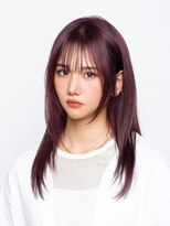 アース 調布店(HAIR & MAKE EARTH)&nbsp;艶感ピンクパープルロング