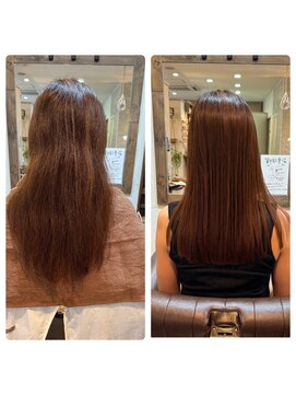 ベソ(Beso) 縮毛矯正/ストレートロング/ストレートヘア/ストレートパーマ/夏