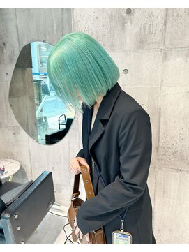 ワンズミラー 原宿(ONE'S MIRROR) 前髪/アンブレラカラー/こなれミディ/イメチェン/ウェーブパーマ