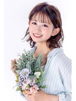 スノードロップ 荻窪(Snowdrop)&nbsp;前髪/アンブレラカラー/こなれミディ/イメチェン/ウェーブパーマ