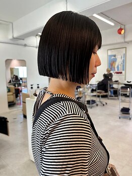 クヌット(knuto)の写真/オイルストレートが大人気サロン！注目技術を沖縄では本店と支店で体験できます！ツヤ髪と柔らかい質感へ☆