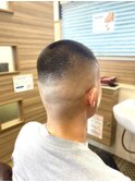 ノーセット◎男らしさMAXワイルドスキンフェードボウズ