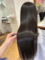 カラーサロンビスカリア 相模原エリア 淵野辺駅店(Color salon Biscaria)&nbsp;艶髪フェミニンロング　【髪質改善】
