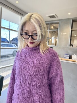 ロテ 名古屋 名駅店(Lote.) ブリーチカラー/ハイトーンカラー/髪質改善/名古屋/栄/名駅