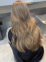 オズ 郡山桑野店(OZ)&nbsp;郡山ハイトーンカラーミルクティーベージュケアブリーチカラー