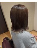 切りっぱなしボブ