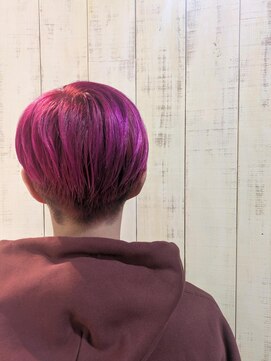 エスポワール 北習志野店(ESPOIR) 王道マッシュ×ビビットピンク