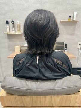 睡蓮 平井店 5歳若返る、髪と地肌にやさしいケアカラー[髪質改善/白髪染め]