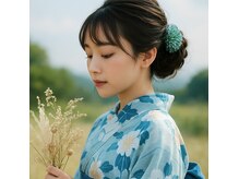 ギオンヘアースタジオ カーサ(GION HAIR STUDIO CASA )の雰囲気（夏祭り、花火大会など浴衣&ヘアセットご予約受付中）