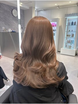 アルドーレフィエロ シンサイバシ(Ardore fiero shinsaibashi) ブリーチなしでできるハニーベージュ♪10代20代30代