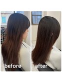 美髪縮毛矯正（フル）