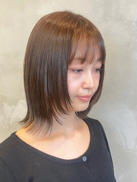 エリマバイフィフス 調布(elima by fifth) 柔らかい質感のイルミナカラーで作る、レイヤーカットスタイル