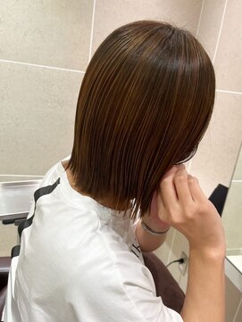 クララ ヒロシマセカンドフロア(CLALA Hiroshima 2nd floor) ブレンドカラー　ボブ