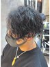 【稲本限定】メンズカット+ツイストスパイラルパーマ　￥12500