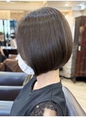 『忙しい大人女性』におすすめ前下がりボブ【池袋/ショート】