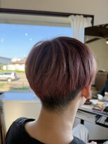 コア フィール ア デイ(COIFFURE A DAY) 新規お得クーポンあり【見附 今町】ピンクカラー