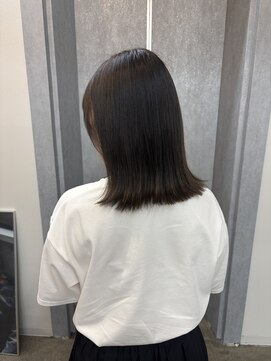 クオーレ(CUORE) 酸性縮毛矯正×アッシュグレー