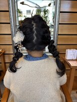 ヘアースタジオ ノラ(Hair studio NORA) もこもこツインテール