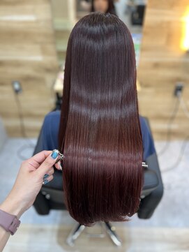 アグ ヘアー ナッツ 秦野店(Agu hair nuts) ボルドーカラー×ULTOWAトリートメント*