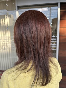 ヂルチヘアー(zilch hair) ピンクベージュMETEOカラー