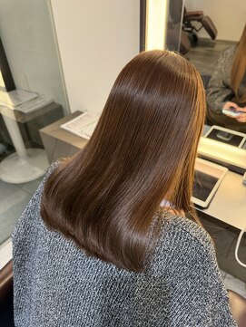 インプレッション(impression produced by LA’BO) 【札幌/impression佐藤】透明感ココアベージュ