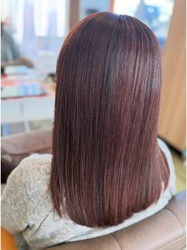 ヘアアトリエ ナイン(hair atelier nine) ヘッドスパ/バーガンディ/バズカット/ブルーブラウン/福島市