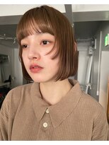 カイラ(KAILA) ショートボブミニボブ顔まわりレイヤー前髪カットポイントカット