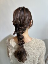 ヘアセット専門サロン by OKINAWA WATABE WEDDING 那覇店&nbsp;編みおろし