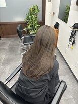 エンブリーチ バイ タグ 樟葉(enn. bleach by t.a.g)&nbsp;ブリーチなしダブルカラー/オリーブグレージュ