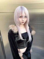 インク 渋谷(INK.)&nbsp;ミルクティーブロンドニュアンスウルフワンホンレイヤー渋谷