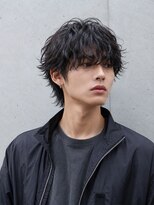 アッシュ 桜木町店(Ash)&nbsp;【横浜/桜木町】フリックパーマ/黒髪メンズマッシュ