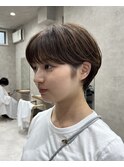 丸みマッシュショート