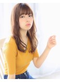 イルミナカラーで透明感★シフォンベージュ
