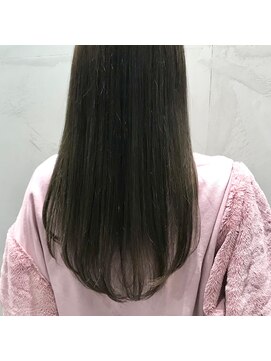 アンド バイ ヘアサロン(AND by hair salon) オリーブアッシュカラー