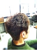 【CAN】ビジネスショートパーマスタイル