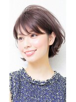 マーズ ナチュール(Mars natur) ≪前髪あり/ショート/ボブ ≫外ハネショートボブ　UP