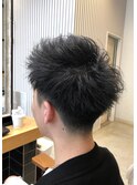 アップバングショート