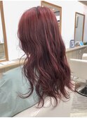 ブリーチ必須！レッドヘアー
