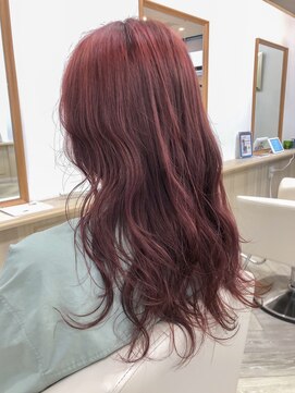 ラシックヘア 土山店(LASSIC HAIR) ブリーチ必須！レッドヘアー