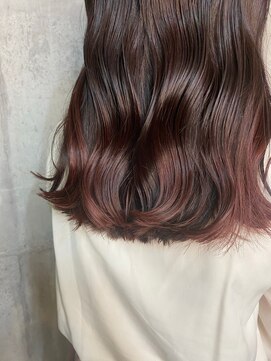 ポケット(pocket) 【pink hair**】ナチュラル　グラデーション